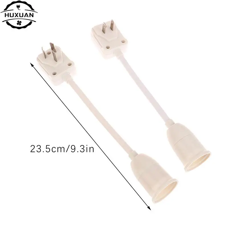 Conecte a E27 Lâmpada Base Conversão, Parede de Luz LED, Suporte flexível, Conversor com Interruptor, Cabeça de LED, Lâmpada Tomada Adapter, 2 Pinos, 3Pin