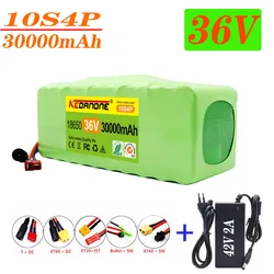 10S3P/10S4P 36V 20000mAh electric skateboard lithium battery 18650 battery pack 36V 20Ah electric skateboard battery 36V