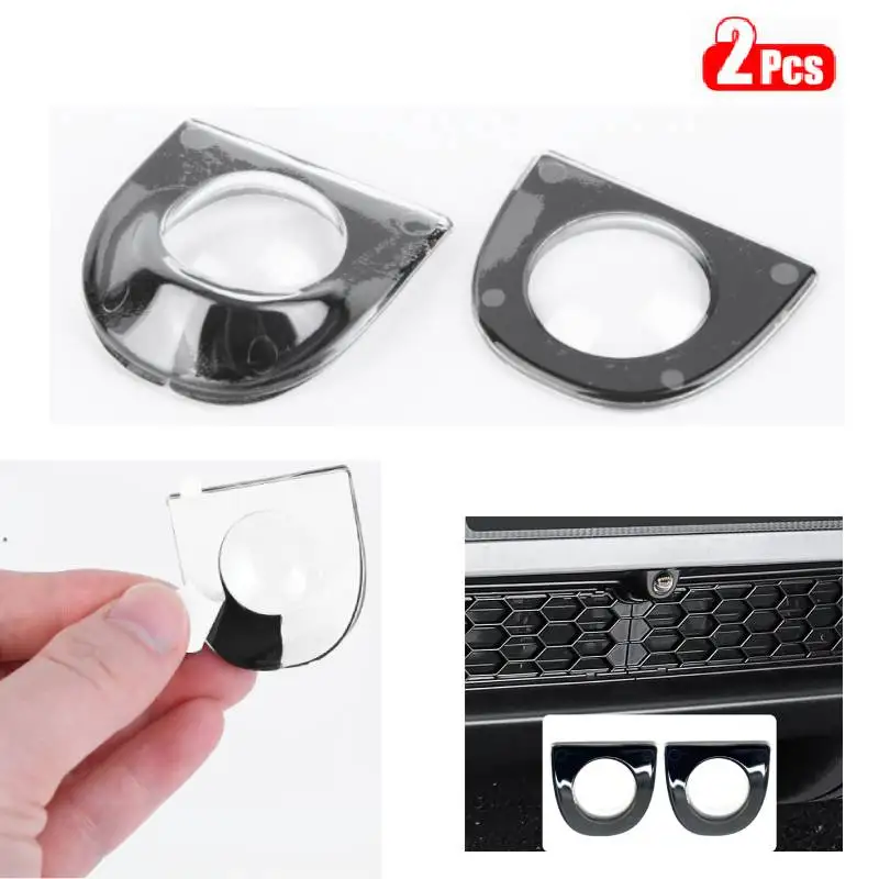 

Protective Lens Guard Cover for Tesla Model Y Juniper/Model YL 2025 2026 Front Bumper Camera, Spherical PC Protection Cap & Lens