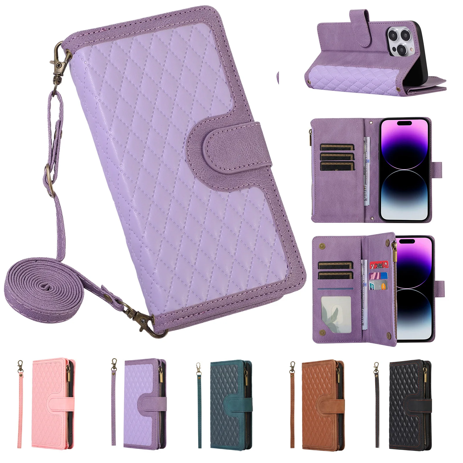 Zipper Wallet Case … - image