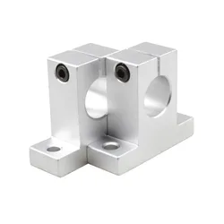 Linear optical axis SK vertical support aluminum alloy bearing frame polished rod holder SK/8 10 12 13 16 20 25 30 35 40 50 60mm