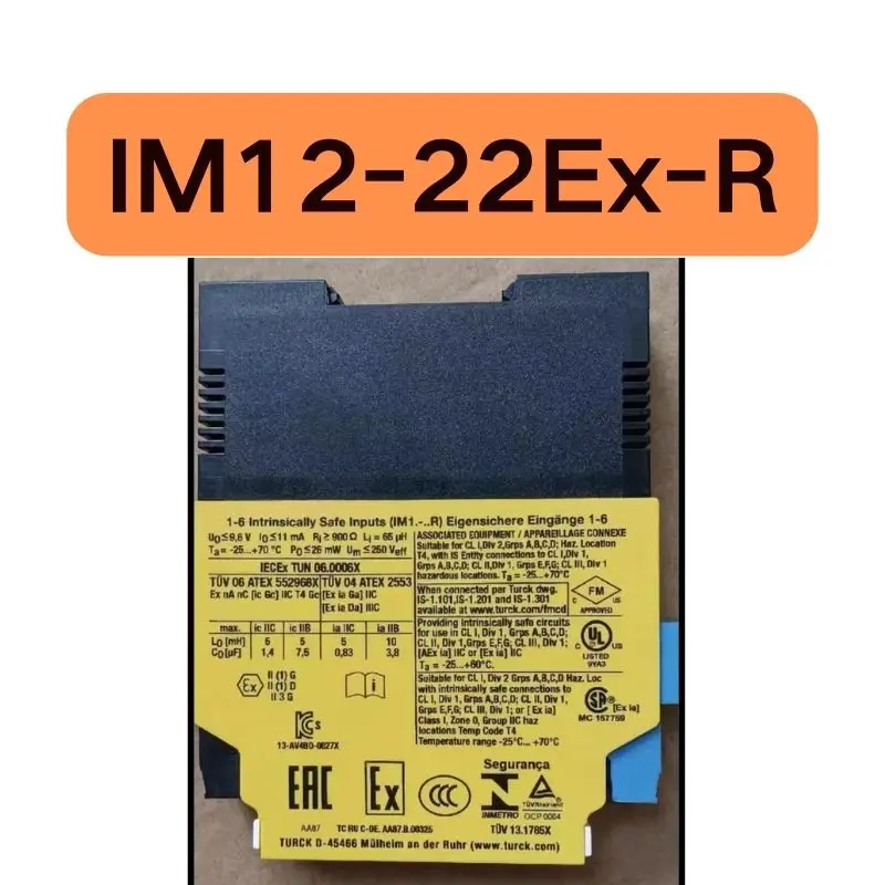 New isolation switch IM12-22Ex-R in stock for quick delivery