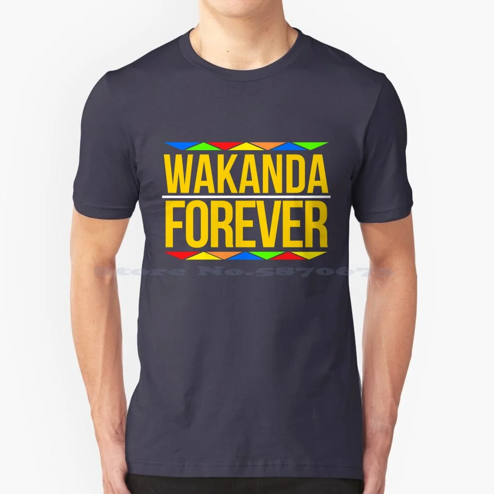 #wakandaforever-Wakanda Forever Shirt-Wakanda T Shirt-Wakanda Forever Tee T Shirt 100% Cotton Tee Wakanda Forever Black