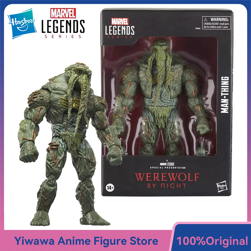

[In-Stock] Hasbro Marvel Legends Series Man-Thing (Werewolf by Night) 20cm Anime Action Figure Model Ornament Toys