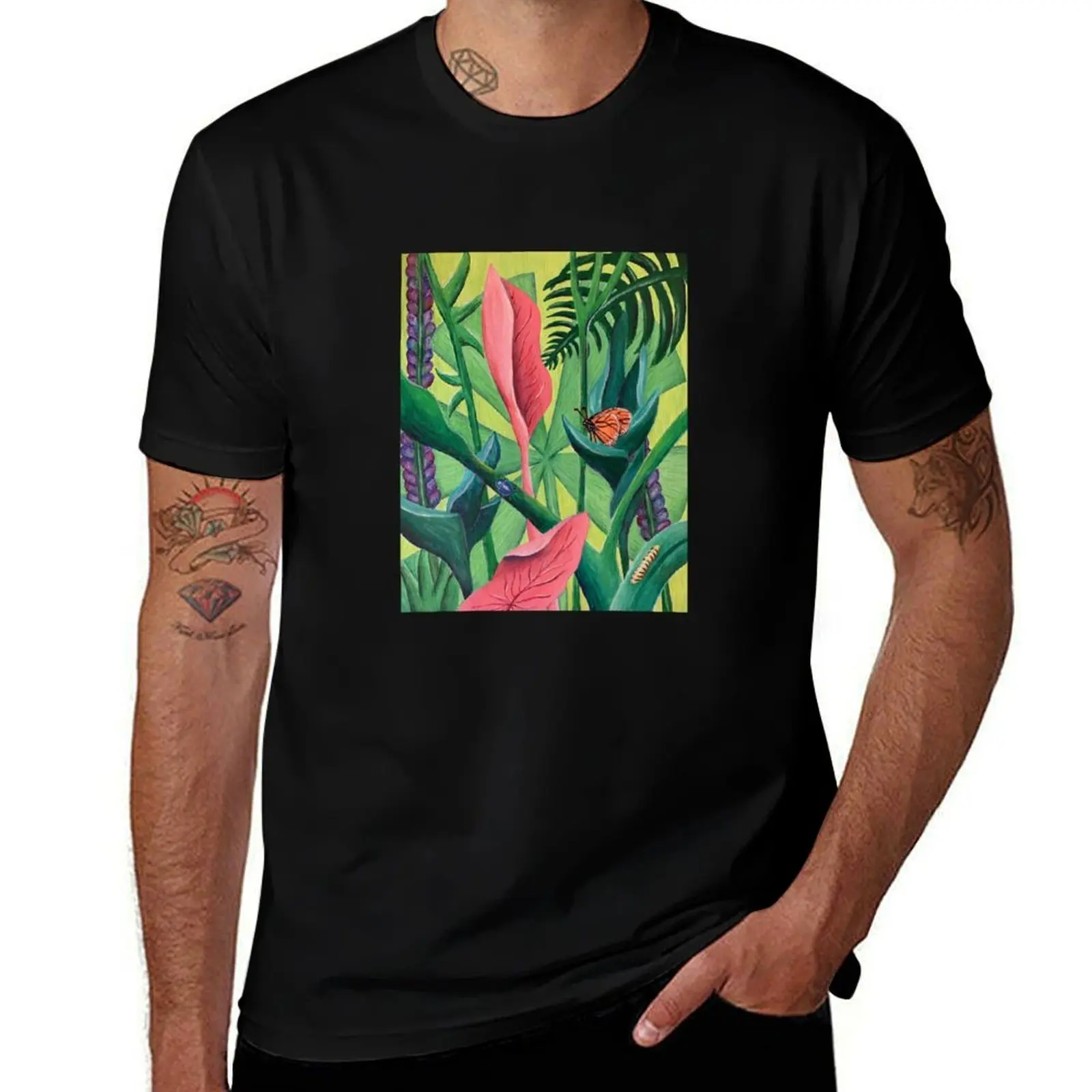 

Colorful Nature T-Shirt t shirt for man t shirt men 100% cotton luxury brand t shirts cotton 100% T-Shirt