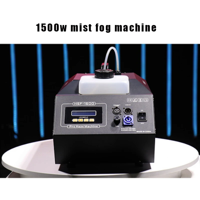 High-quality DMX512-controlled 1500W Haze Smoke Machine for Impressive Stage Lighting and Small Venue Performances