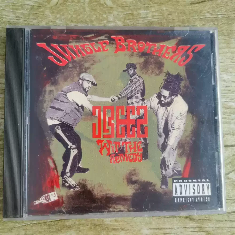 

CD Братья джунглей J. Beez Wit The Remedy Выпущен Warner Bros. в 1989, Их культовая работа братьев джунглей