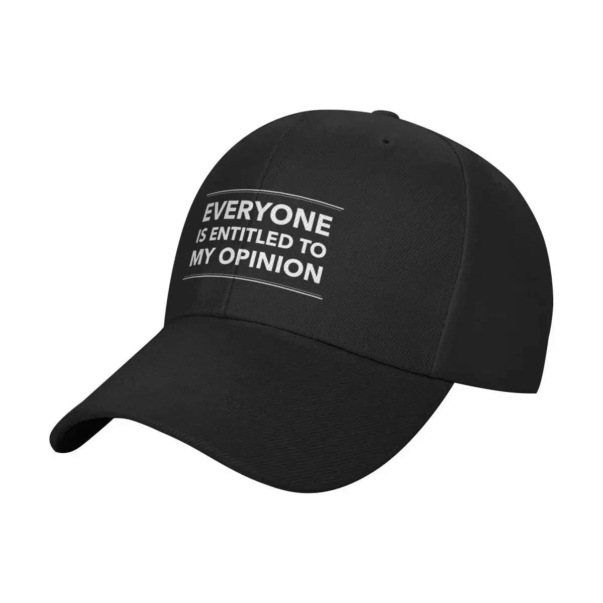 Everyone Is Entitled To My Opinion Baseball Cap Winter hat hats on offer Vintage Woman Hats Men's