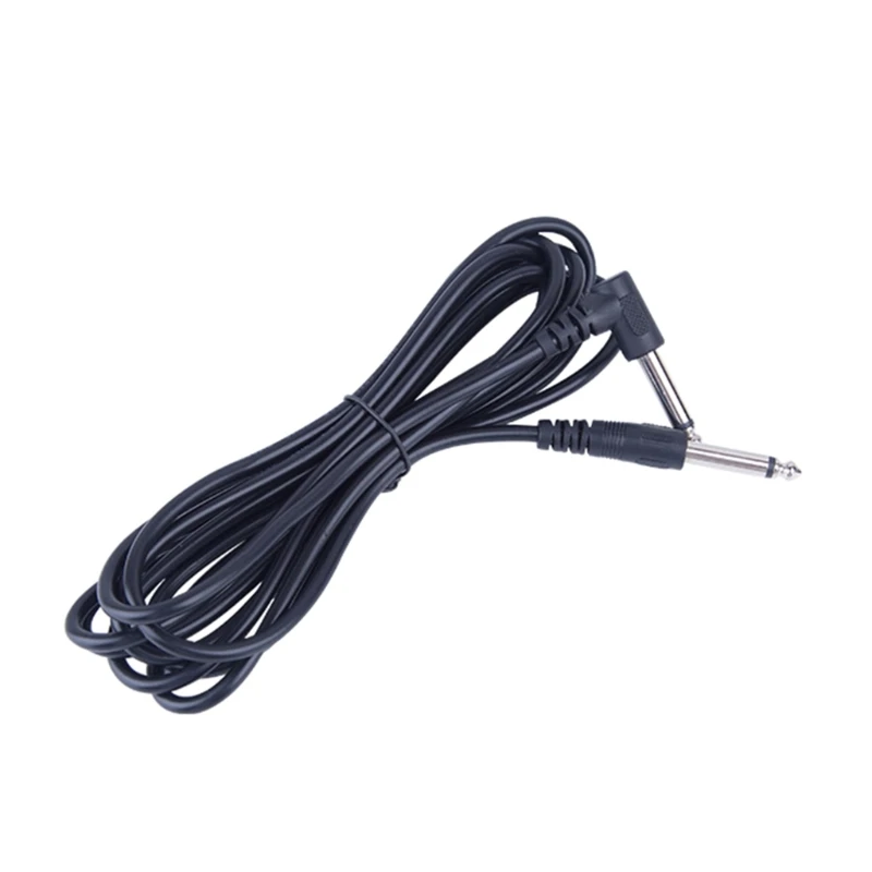 10ft 6.35mm Electric Guitar Cable Instrument Cables Straight to Amp Cord 3Meter for Keyboards Effectors