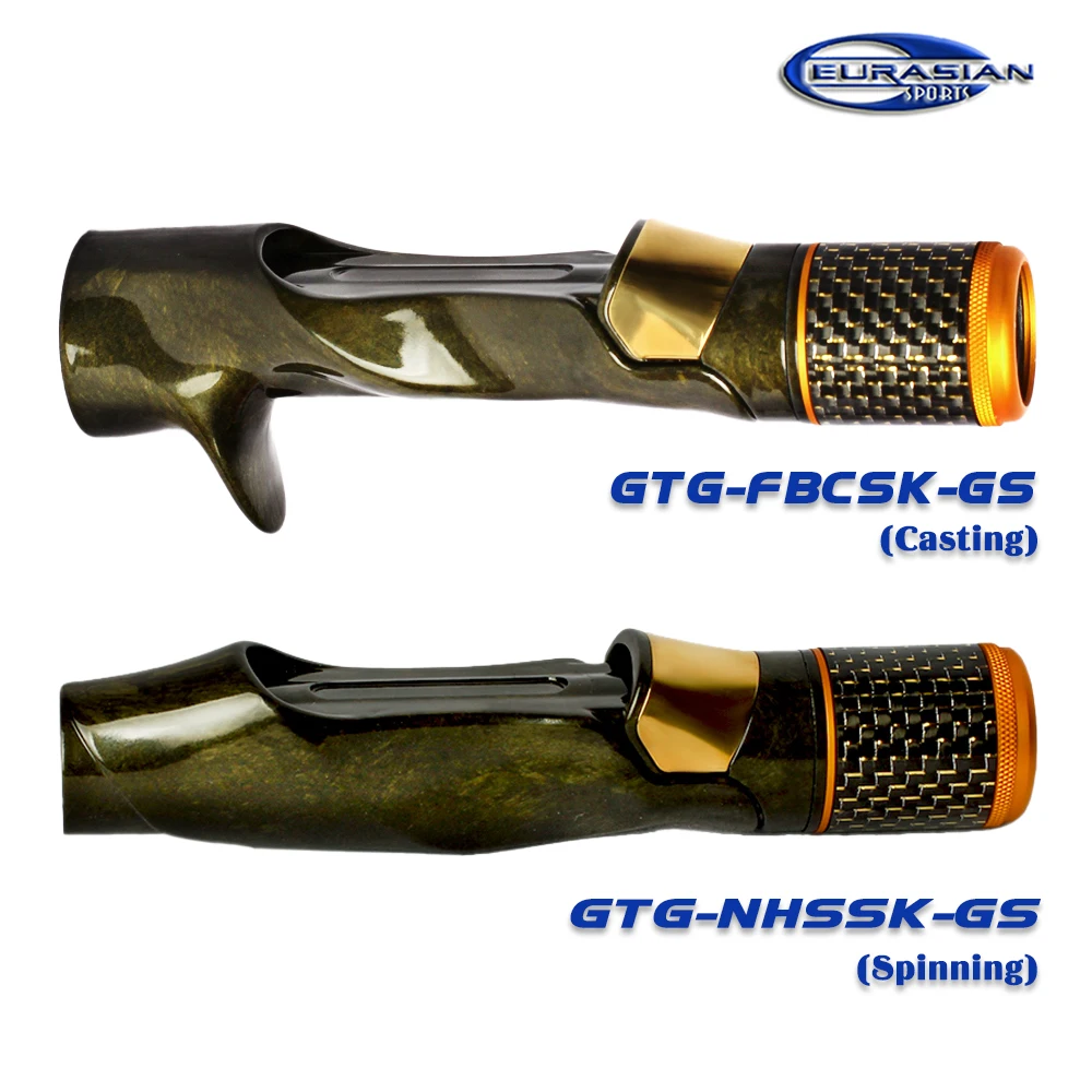 Uchwyt kołowrotka karbonowego Fuji Copy TCH z nakrętką karbonową 4X NHSS Narrow Hump Spinning i Fkat Back Casting Seat do wędki spinningowej