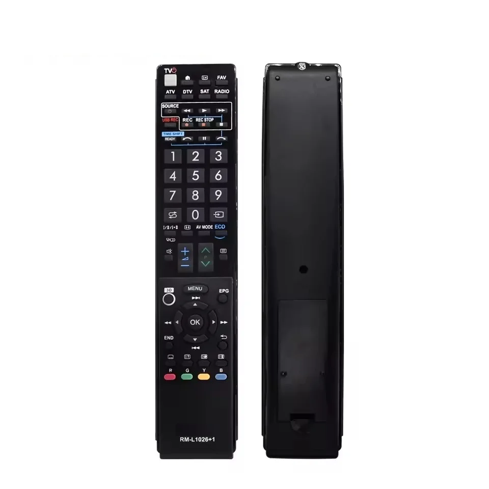 New Remote Control RM-L1026+1 for Sharp TVs Compatible with GA910WJSA LC-60LE822E Remote Control for Sharp Television view 2