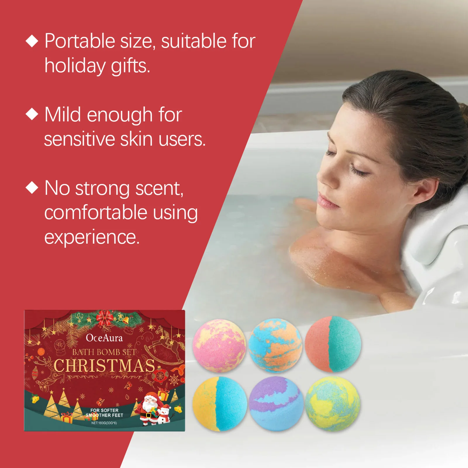Stocking Stuffers For Women Bath Products Perfect Christmas Stocking Stuffer & Gift. Home Spa Relaxation