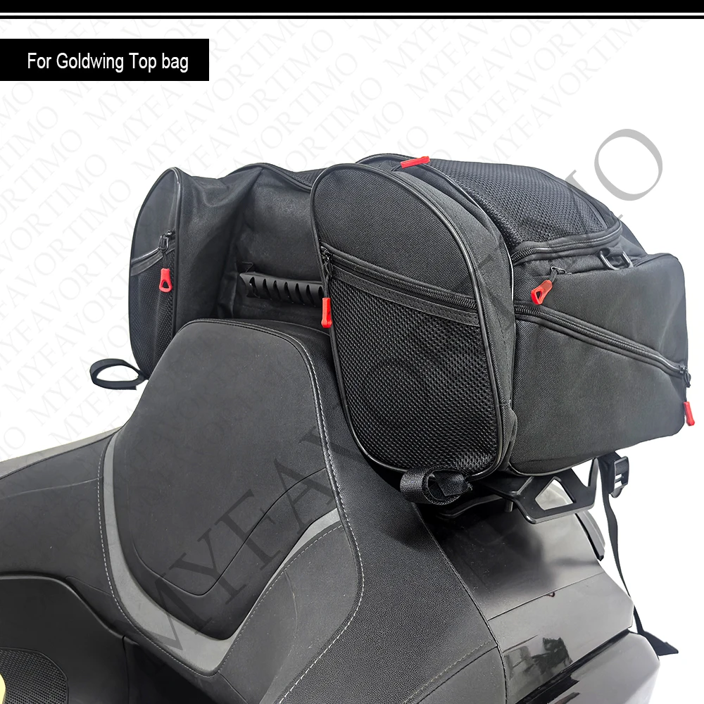 

For Gold Wing GL1800 GL1500 Motorcycle Trunk Waterproof Storage Bag Large Capacity Rear Top Storage Bag 2010-2025