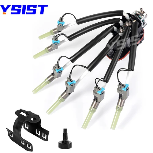 Boquilla de inyector de araña FJ503 para S10 4,3 V6 Blazer Chevy Chevrolet GMC Savana GM V6 camiones Vortec Astro C1500 Express P30 S10