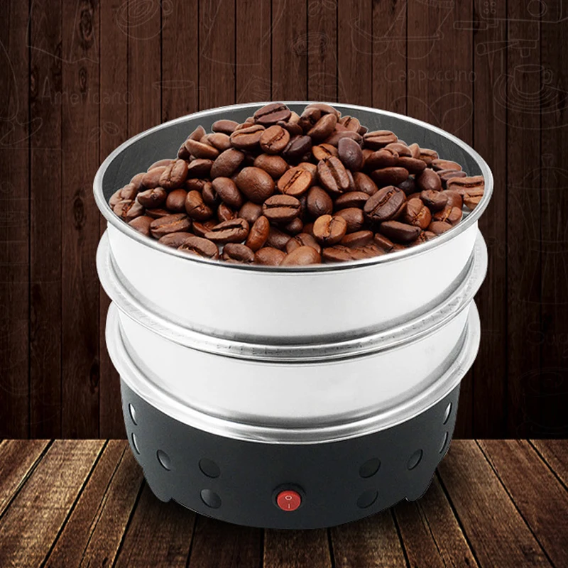 1000G Household Small Coffee Bean Roaster High Suction Stainless Steel Cooler Cooling Plate With Filter Radiator