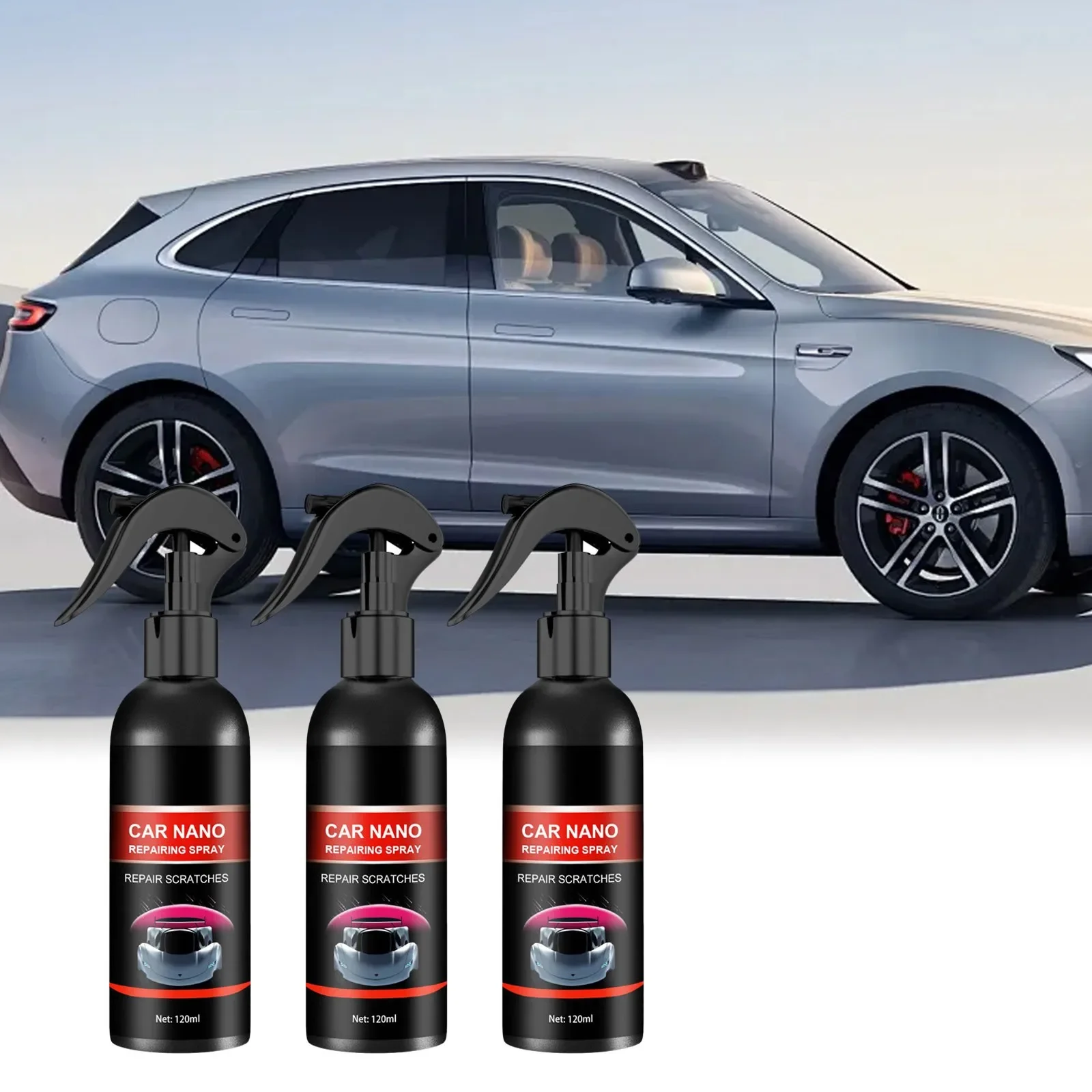 

Спрей для царапин с Wipe & Sponge DecoracióN Para Auto Nano Car Spray Nano Scratch Remover | Машина