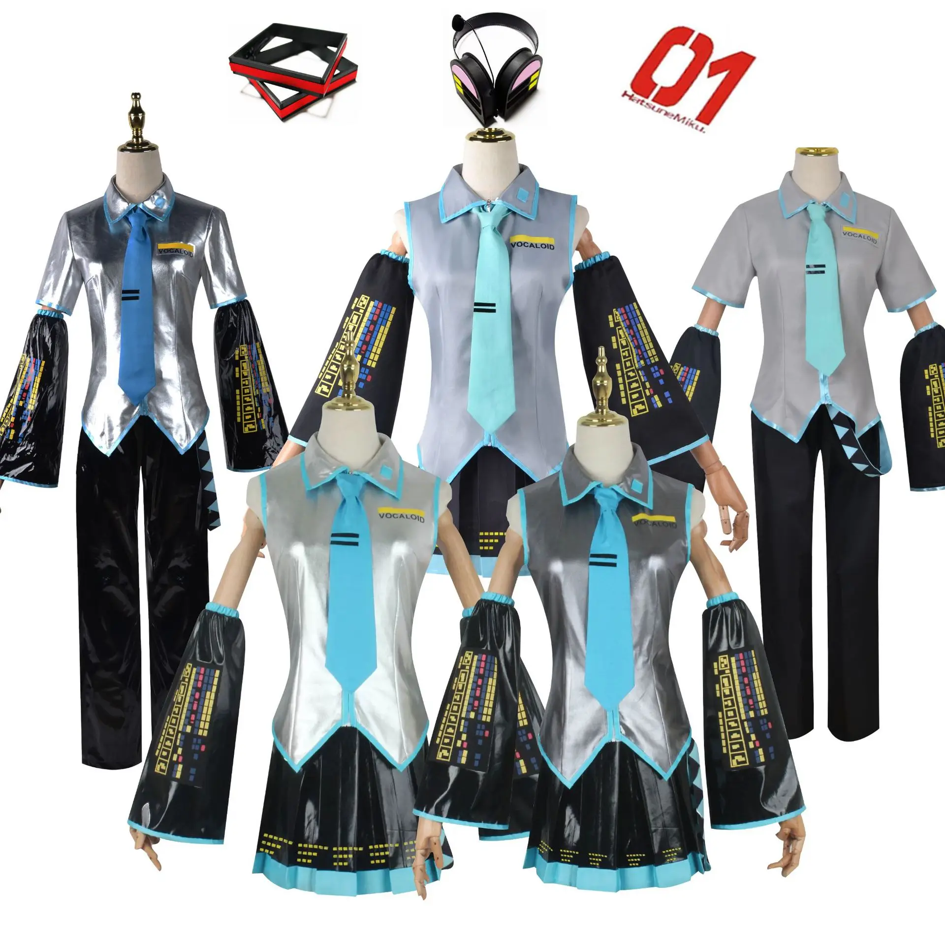 

Anime Cosplay Costume Dress Girls School Uniform Outfit Suit Full Set Halloween Glitter Force Women Carnival Party Role-Playing