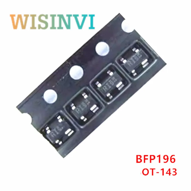 50-500PCS BFP196 E6327 BFP196 marking RIs SOT143 NPN Silicon RF Transistor Low Noise silicon Bipolar RF Transistor