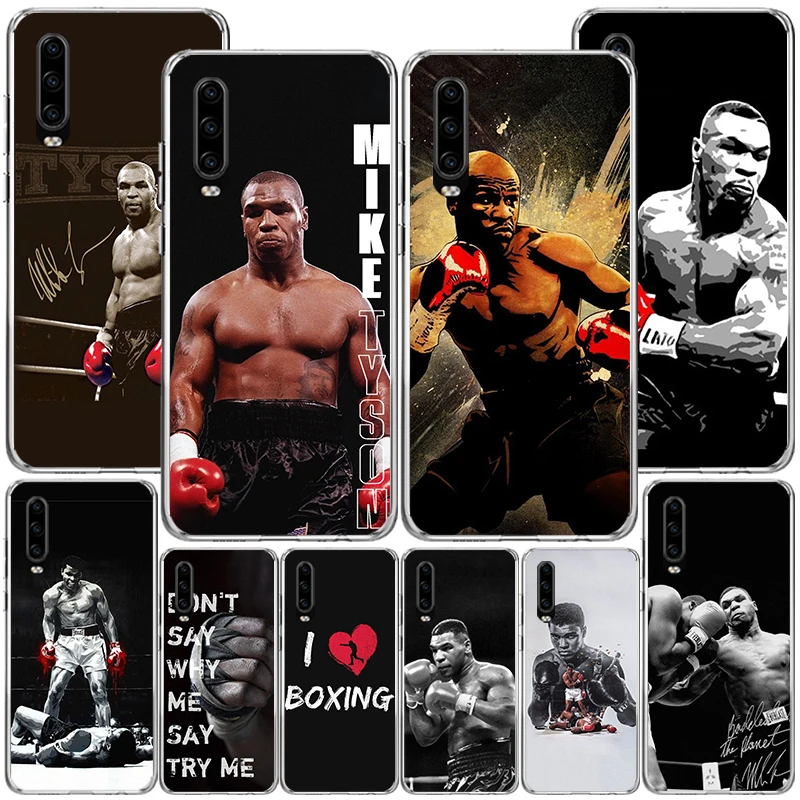 Mike Tyson Boxer Man Phone Case For Huawei P40 P30 P20 P10 Lite Mate 20 10 Pro P Smart Z Y5 Y6 Y7 Y9 Personalized Print Cover