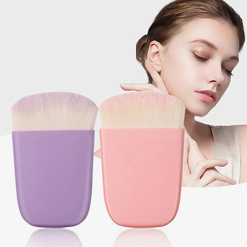 1 قطعة المهنيين رسومات أظافر فرشاة الطلاء هلام الغبار تنظيف يشكلون فرشاة مانيكير اكسسوارات أدوات المعدات