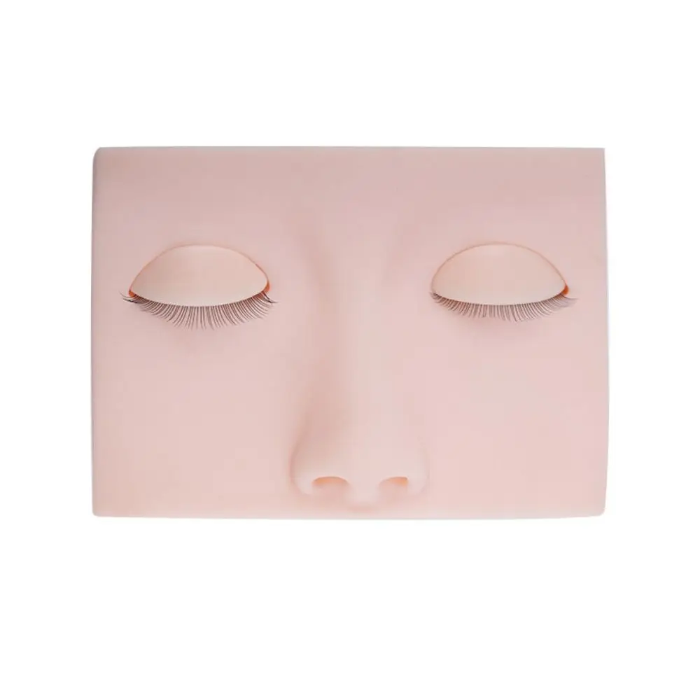 3D Eyelash Extension Mannequin Head Training Removable Eyelids Cosmetic Model Heads Lash Grafting Display