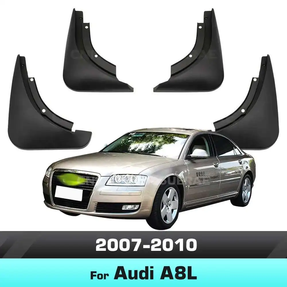 

For Audi A8 2007 2008 2009 2010 Fender Mudflaps Splash Guards Mudguards Mud Flaps car Accessories