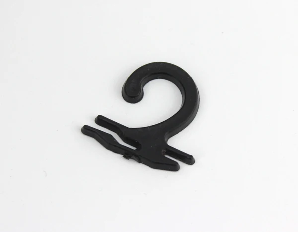 500 teile/los Socken Aufhänger Header Karte Haken Große Strümpfe Hosen Schlauch Handschuhe Handtuch Tasche Verpackung Display Haken Clip Kunststoff – Detail 7