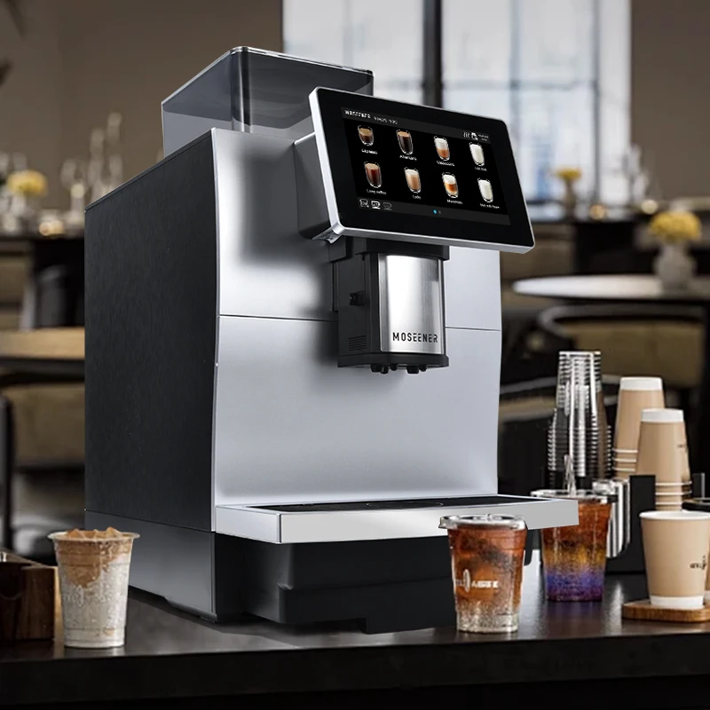 

Cheap Coffee Machine Machine With Milk Frother Independent Coffee Maker For Cappuccino