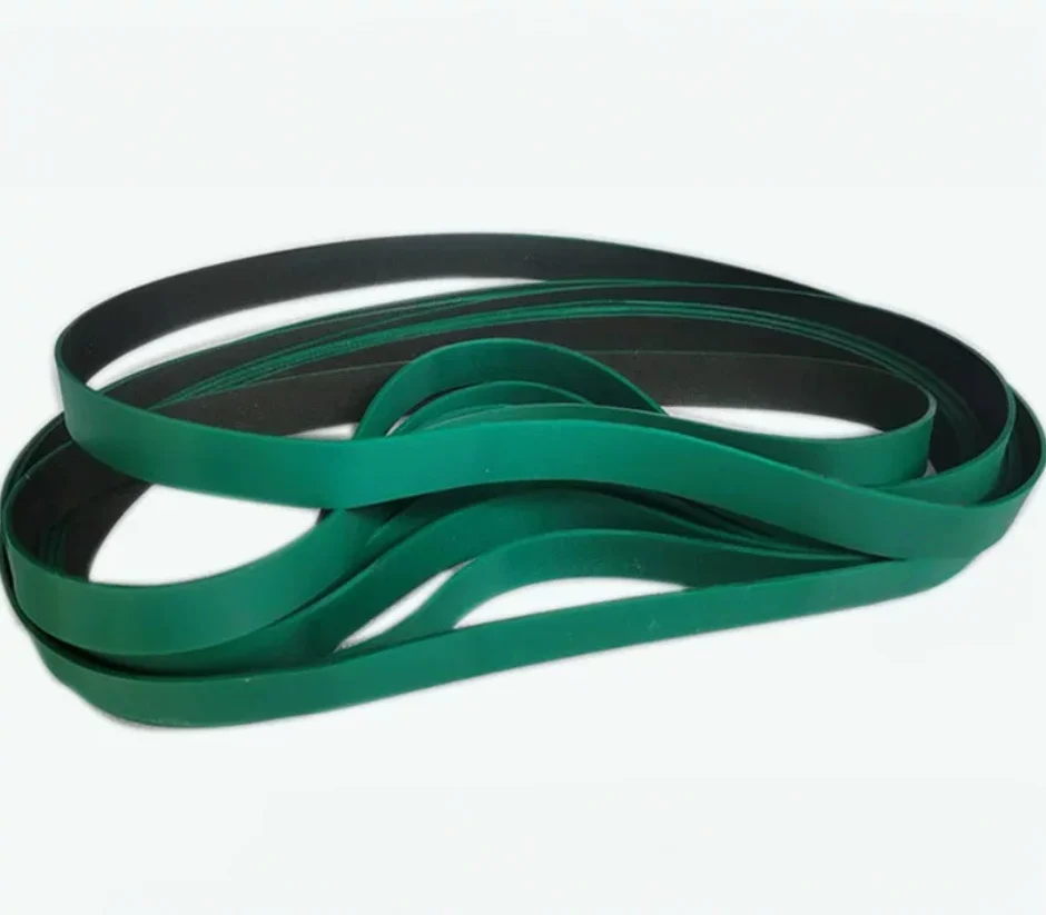 Thickness:1.5mm Rotating line roller elastic belt, flat belt with high anti-static properties, and base bel