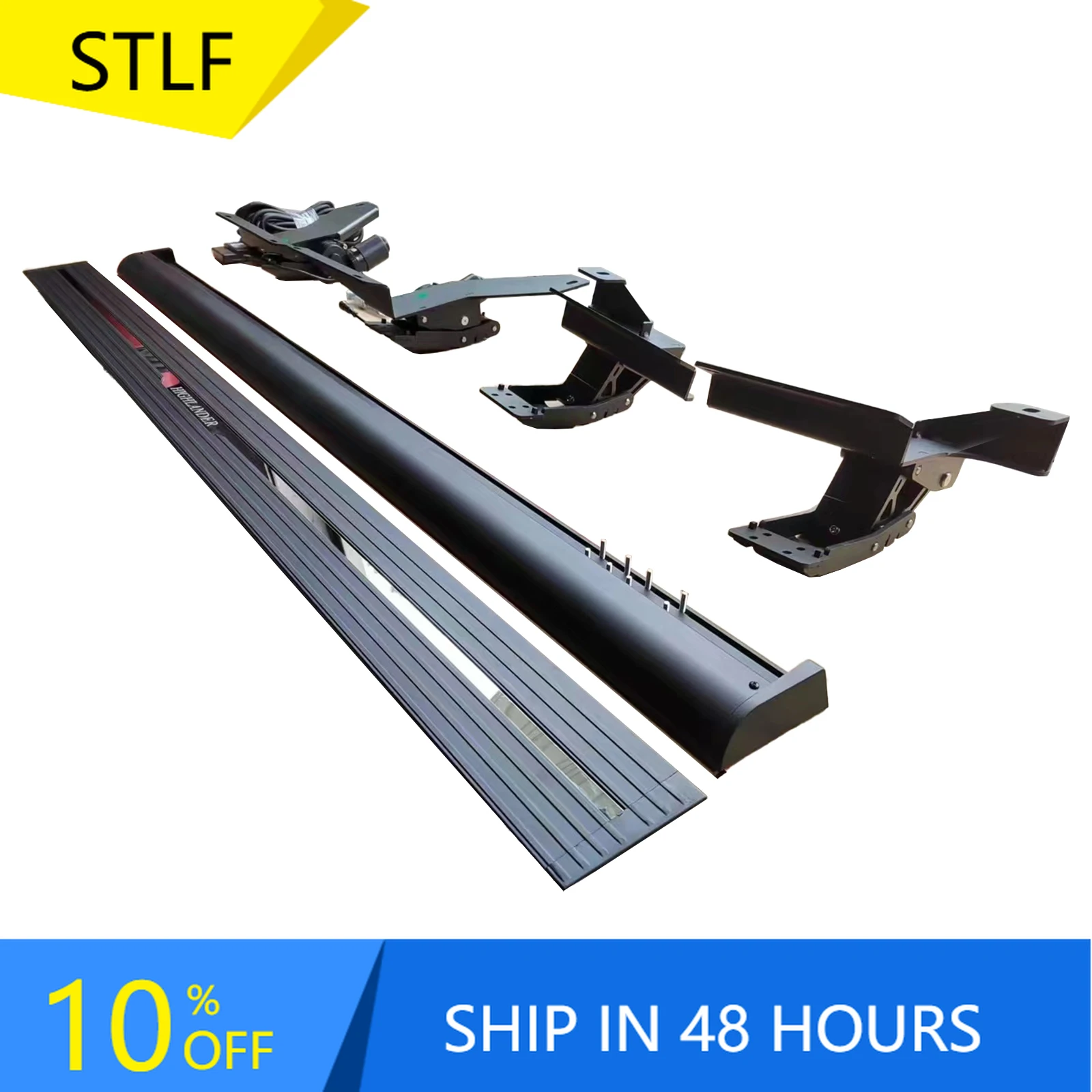 

Deren Высококачественные электрические боковые педали с подсветкой, прочные подножки для Volvo XC90 2016-2025 XC60 2018-2025