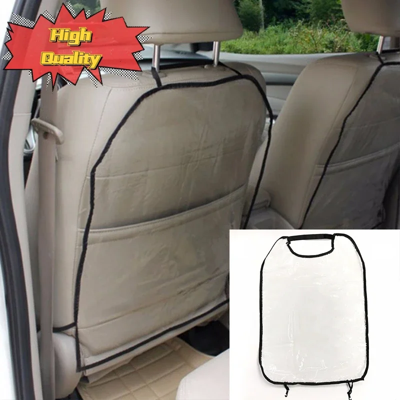Car Auto Seat Back Protector Cover Back Seat Automobiles Seat Covers For Children Babies Kick Mat Protects From Mud Dirt 59x43cm image 2