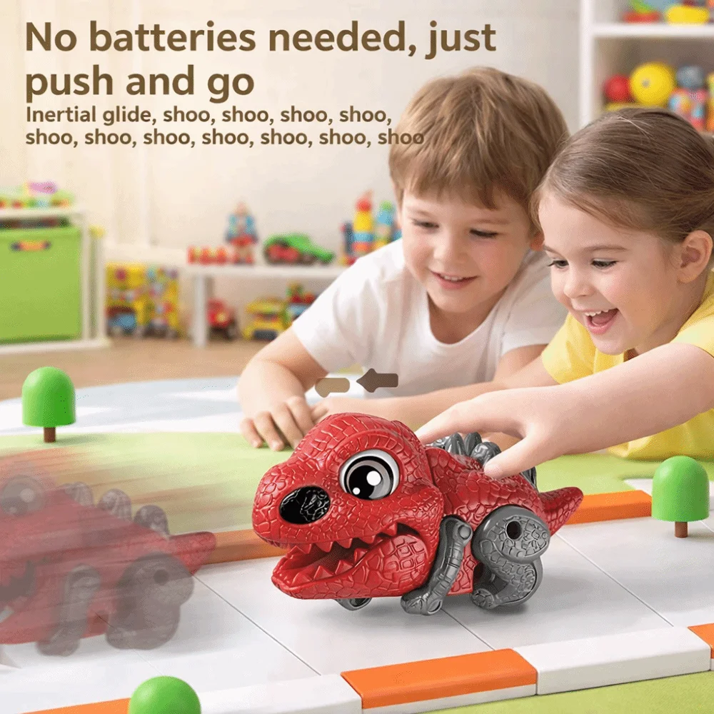 

Dinosaur Dinosaur Launching Simulation Model Friction Inertia Ejection Dinosaur Car Pull Back Car Inertial Rolling