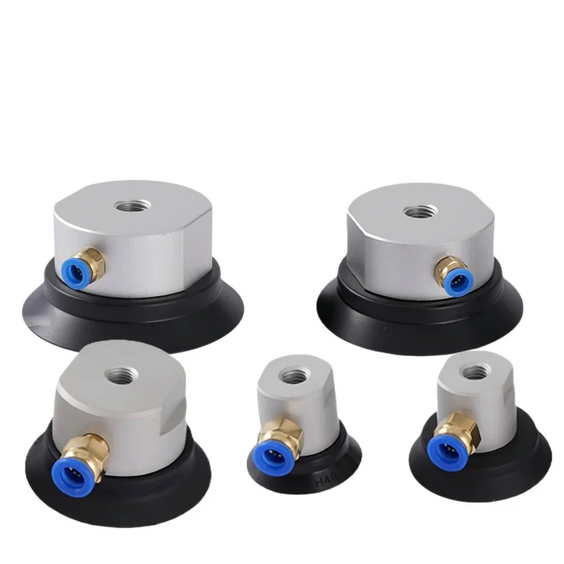 Ventouse à vide, robot industriel pneumatique, cylindre de préhension H40 H50 H63 H80 H100 H125, support de base fixe