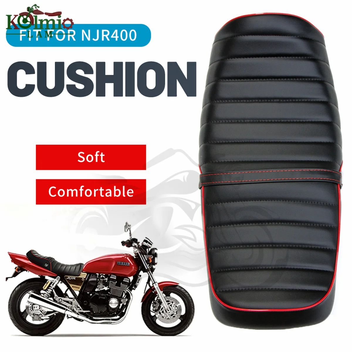 

Fit for 1998 - 2003 YAMAHA XJR400 Motorcycle Complete Seat Cushion Pillion Pad XJR400R XJR 400R 1999 2000 2001 2002