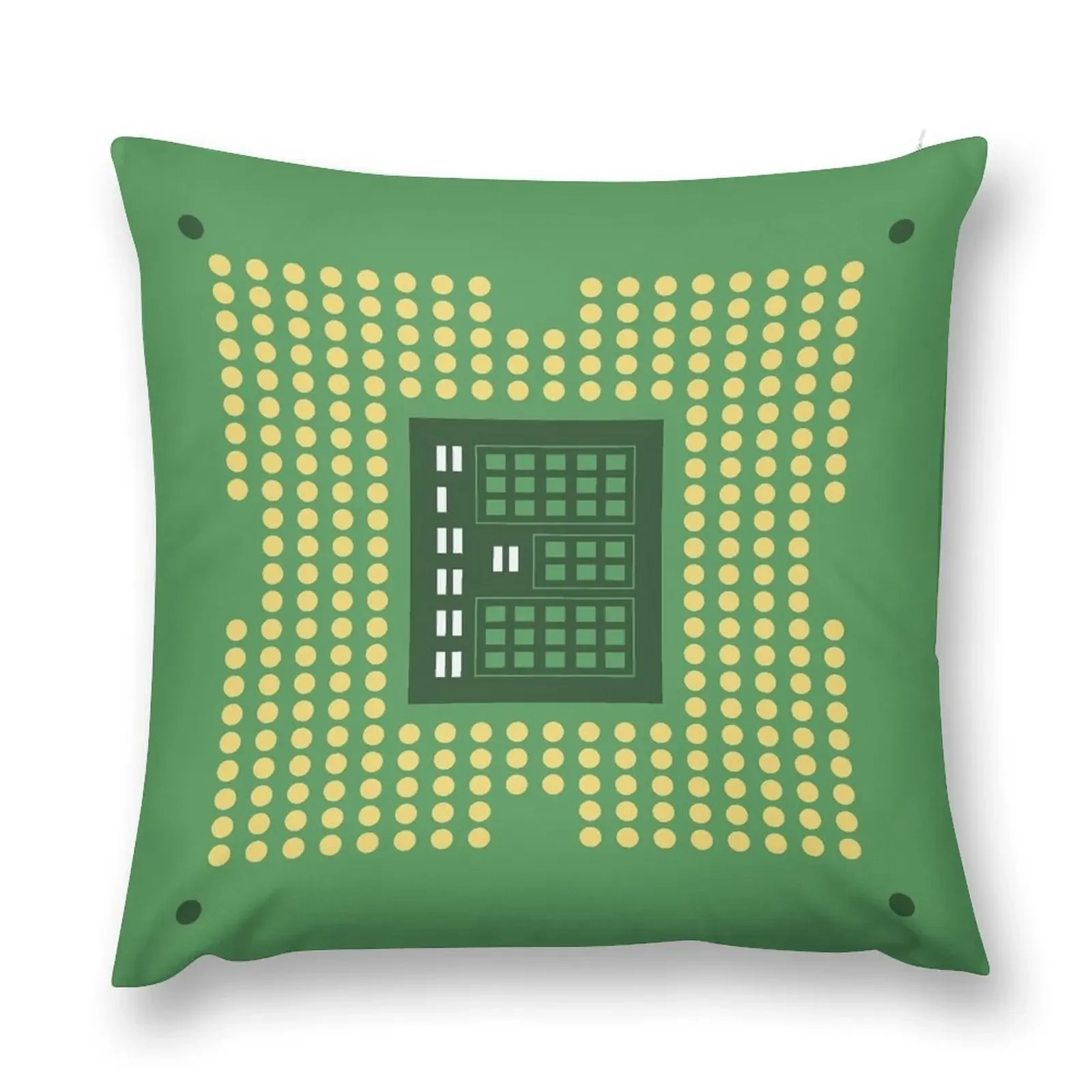 CPU Processor - Computer Chip Throw Pillow Marble Cushion Cover Decorative Cushions Cushion Cover Set pillow