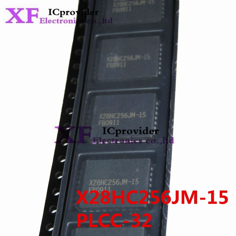 

10 шт. новые чипы X28HC256JM-15 X28HC256JM X28HC256 PLCC32 ICprovider
