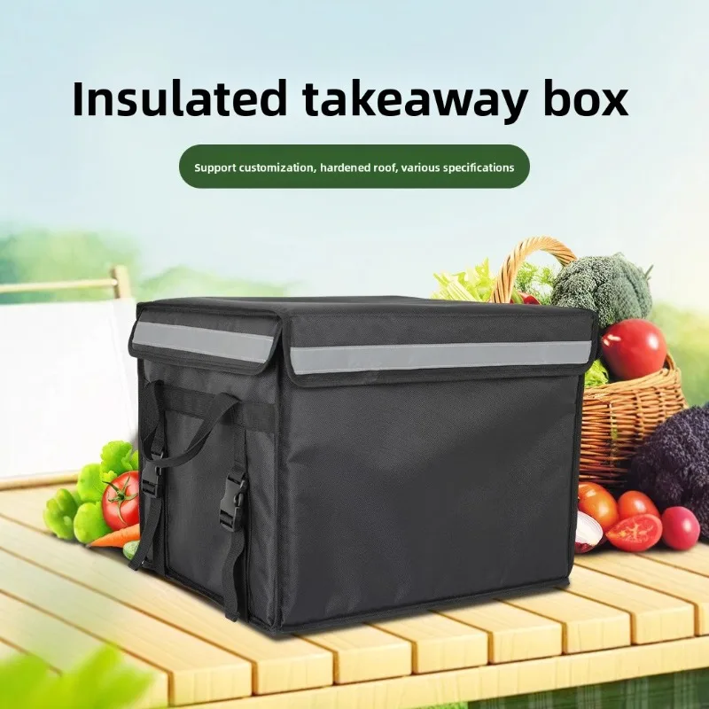 

Insulated Food Box Large Capacity for Delivery Insulated Lunch Tote Cool Bag Catering Transportable Food Box Camping Cooler