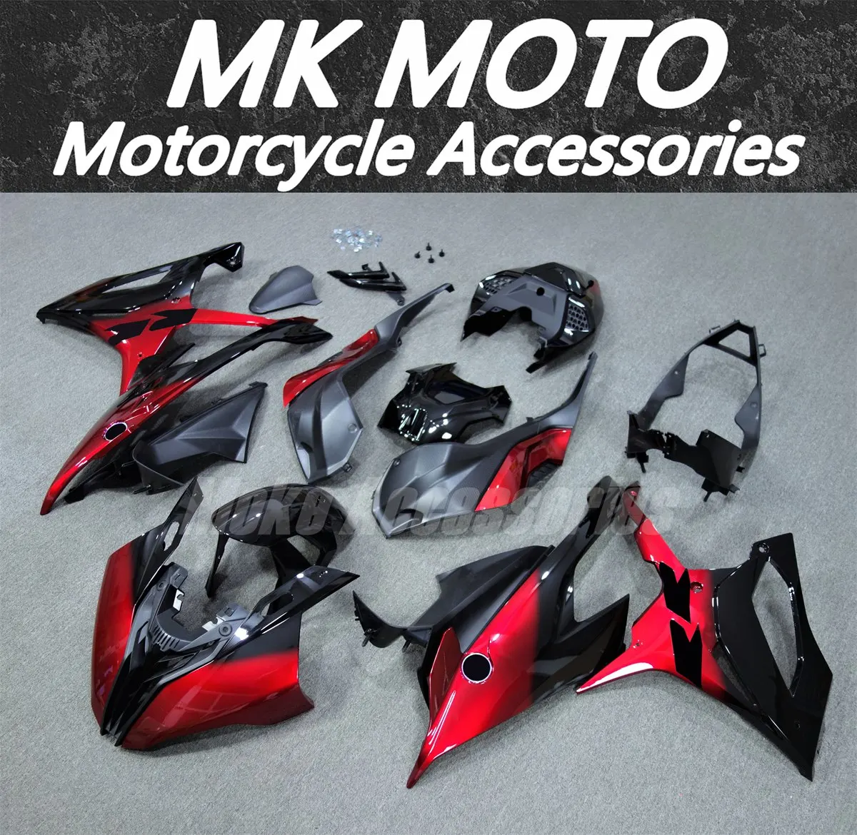 

Moke moto Fairings Kit Fit For M1000RR S1000rr 2019 2020 2021 2022 Bodywork Set 19 20 21 22 New Black Red