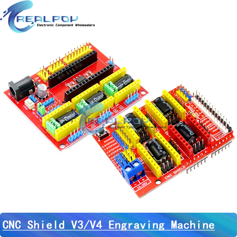 CNC Shield V4 Shield V3 Engraving Machine / 3D Printer / A4988 Driver Expansion Board for arduino Diy Kit