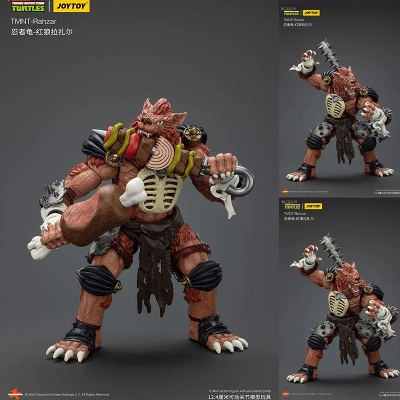 

[IN-STOCK] JOYTOY TMNT Action Figure TMNT-Dirtbag Groundchuck TMNT-Rahzar Action Figure Toys For Boys Gift
