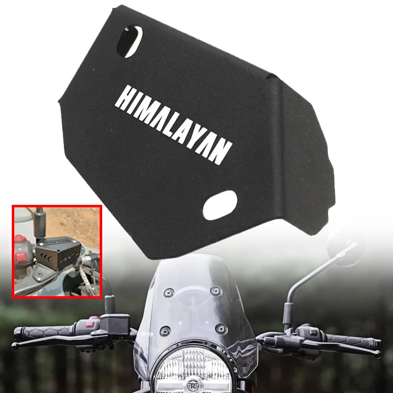 

For Royal Enfield Himalayan 450 2024 Motorcycle Rear Brake Fluid Reservoir Cover Protective Gurad Himalayan450 Brake Fluid Cap