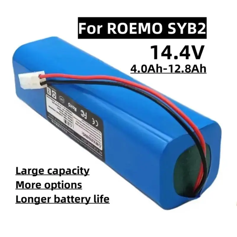 For Xiaomi rechargeable Li-ion Battery  Lydsto R1 Viomi S9 Roidmi Eve Plus neabot Q11 ROEMO SYB2 Robot Vacuum Cleaner Battery