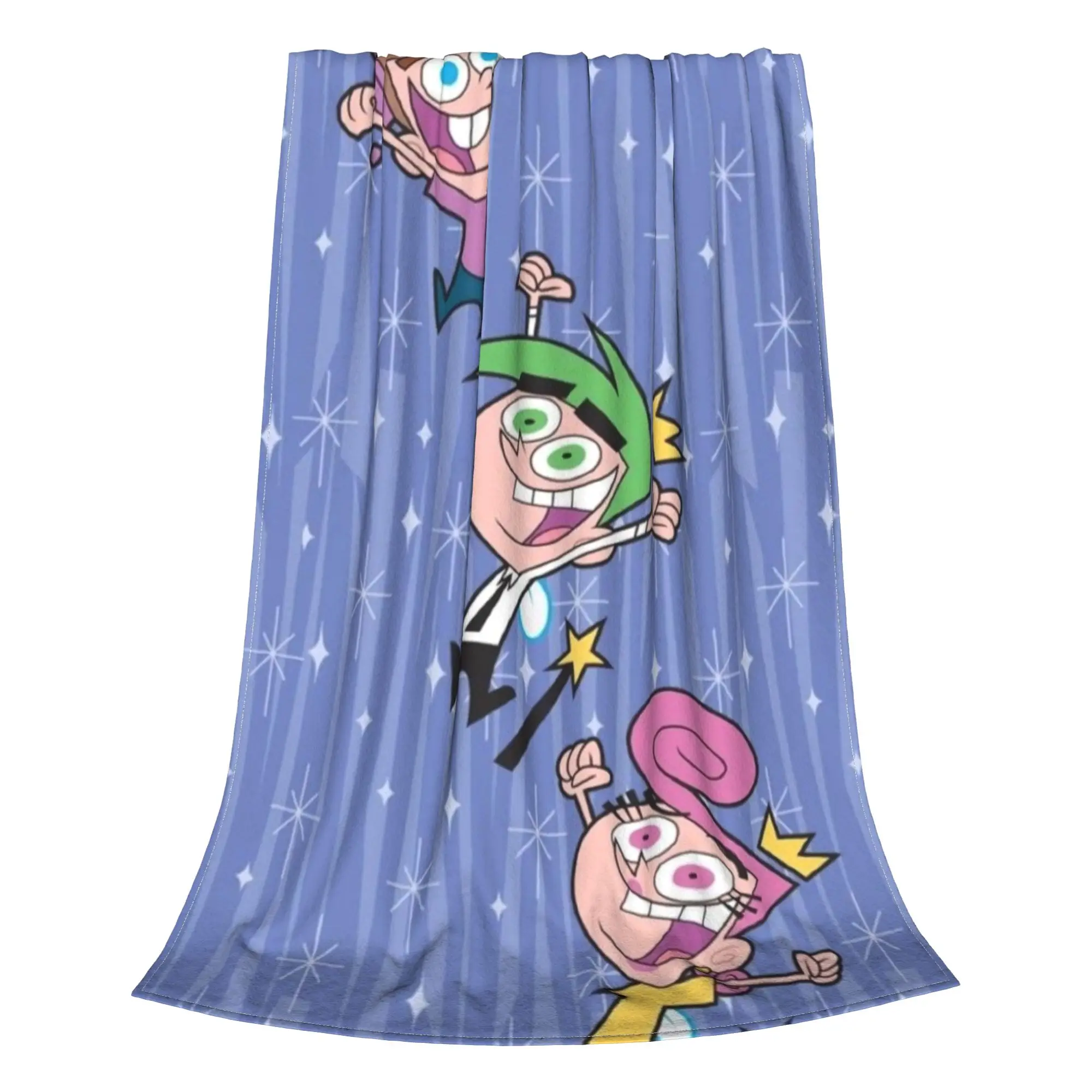 Fairly OddParents Blanket All Season Fairly OddParents  Cute Thin Throw Blankets For Sofa Couch  Plush Thin Quilt