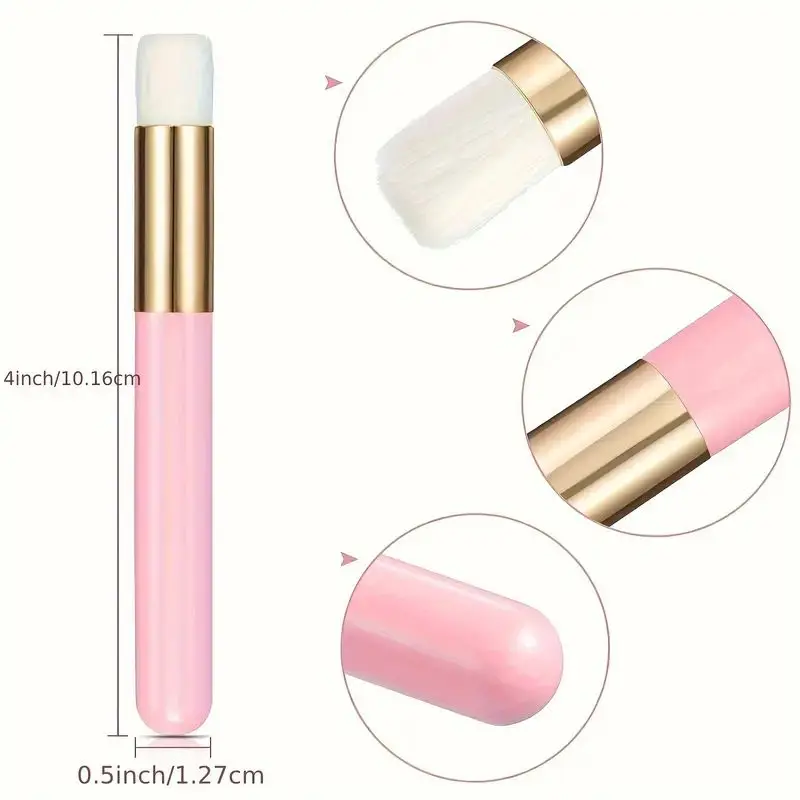 10/20/50/100pcs Deluxe Lash ชุดแปรงทําความสะอาด-Gentle Eyelash แชมพูแปรงสําหรับส่วนขยาย,Peel Off Blackhead Remover,แต่งหน้า