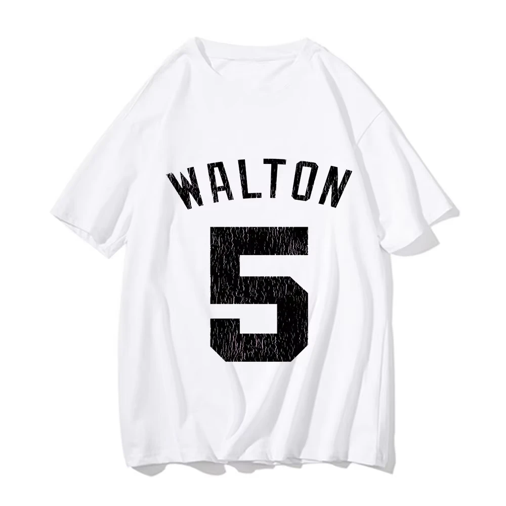 Bill Walton T Shirts 2024 Fashion Men/Women T Shirt Aesthetic T-shirt Unisex High Quality Cotton Tees Vintage Clothes Streetwear