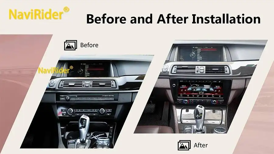 10.25inch LCD AC Panel For BMW 5 Series F10 F11 5GT F07 F18 M5 2011-2017 Heater Climate Board Touch Screen Voice Control Switch