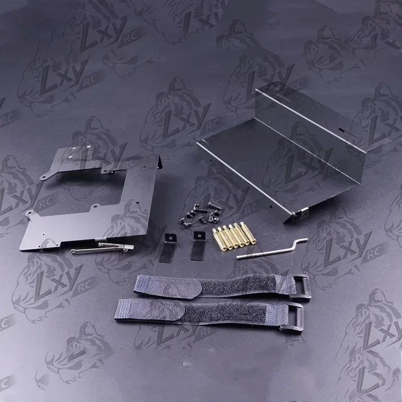 Simulation Metal Cab Floor Board for 1/14 Tamiya RC Truck Scania MAN Benz Actros Volvo Diy Parts