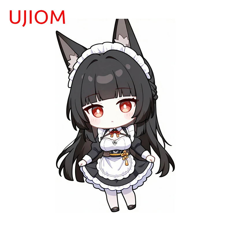 UJIOM Hoshimi Miyabi Lovely Girl Zenless Zone Zero Wall Sticker Tendy Eye Catching Sunscreen Picture Decal Light Switch Decor