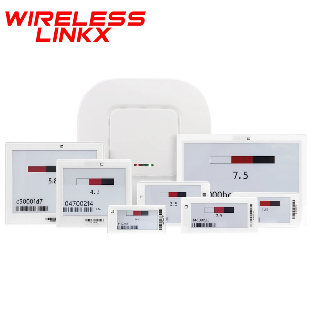 2.9inch Electronic Price Tag E-paper Display Supermarket Electronic Shelf Label Digital Price Tags for Factory Pharmacy