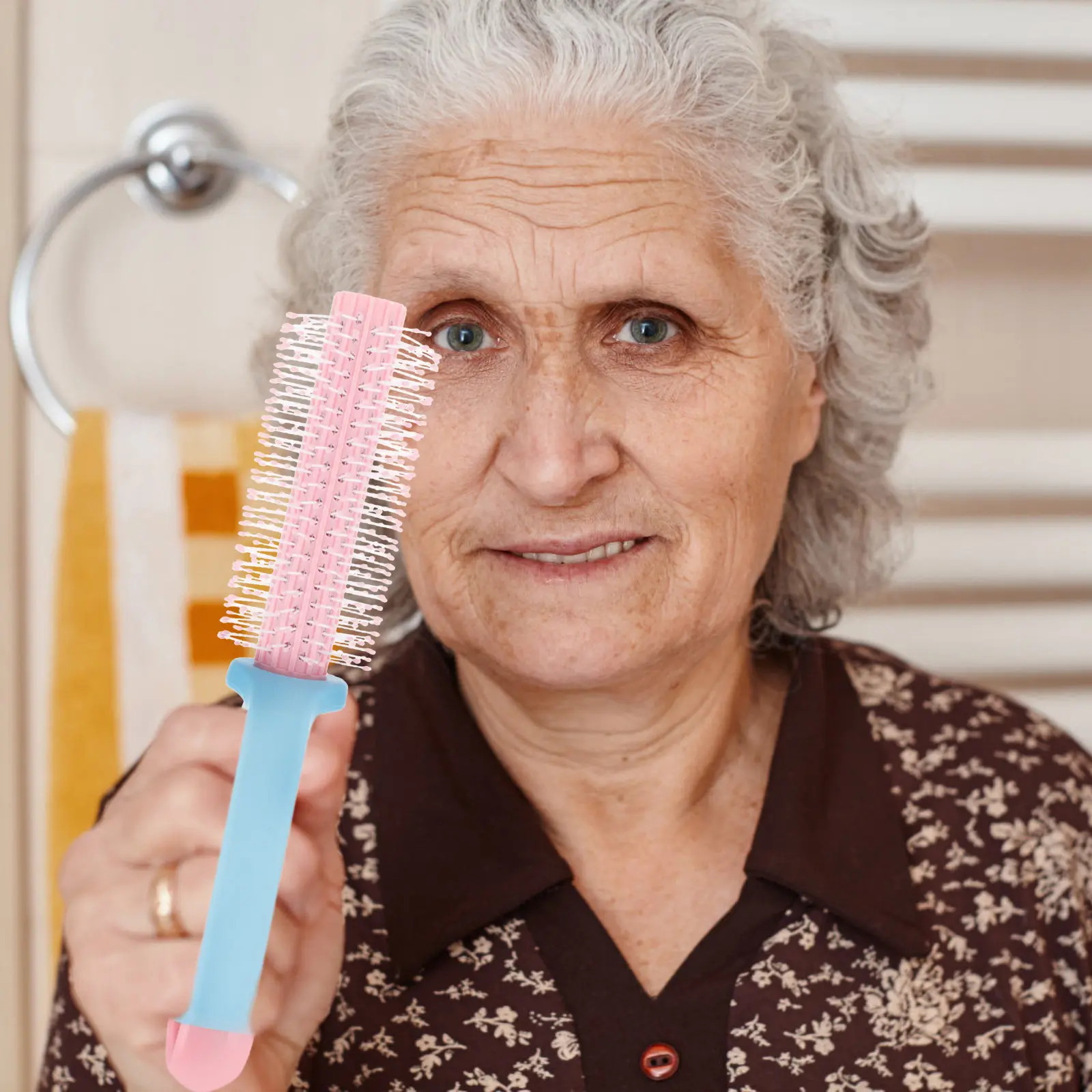 

Расческа с длинной ручкой, пластиковая, легкая, для пожилых и людей с ограниченными возможностями, для ухода за волосами, незаменимое средство для ухода, расчески с длинной ручкой для лежачих больных